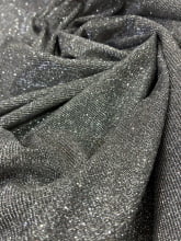 Lurex Design Preto com Prata