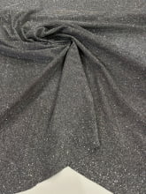 Lurex Design Preto com Prata