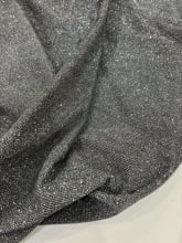 Lurex Design Preto com Prata
