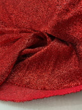 Lurex Sponge Screen Vermelho