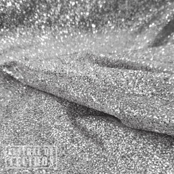 Tule Super Glitter | Cinza e Prata