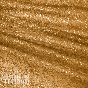Tule Super Glitter | Dourado