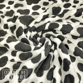 Fleece Multicolor Estampado | Animal print Dalmata