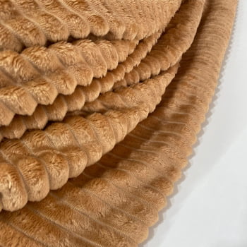 Fleece Canelado 2,40m | Camurça