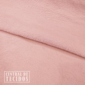 Fleece Liso 2,40m | Rosa Bebê
