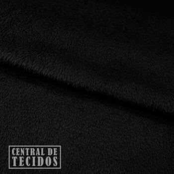 Fleece Ultrasoft Liso | Preto