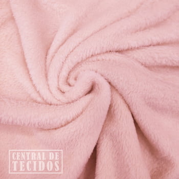 Fleece Ultrasoft Liso | Rosa Bebê