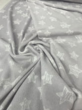 Fleece Mantinha Estrelinha Cinza