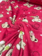 Fleece Mantinha Teddy Bear