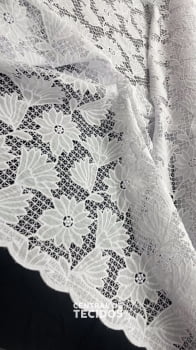 Rechilieu Cotton | Floral Branco