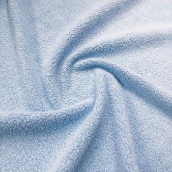 Lã Pelúcia Melton Uniflock | Azul Bebê