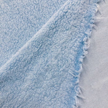 Lã Pelúcia Melton Uniflock | Azul Bebê