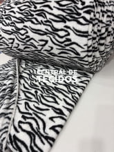 Sherpa Fancy Estampada Zebra