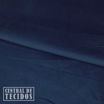Veludo Cotele | Azul Petróleo