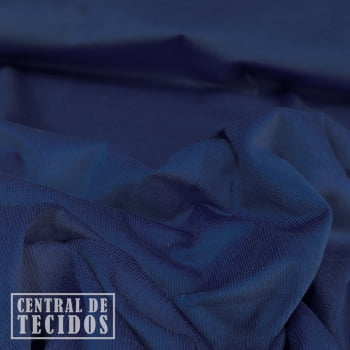 Veludo Cotele | Azul Petróleo