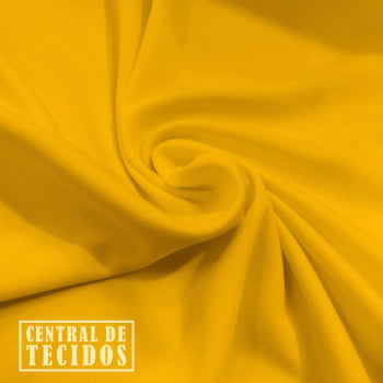 Malha Jersey Liso | Amarelo