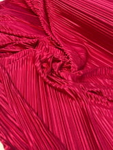 Malha Plissada Acetinada Bordo