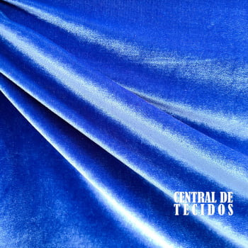 Veludo Cristal | Azul Royal