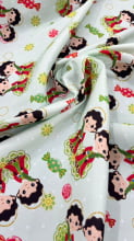 Microsuede Estampado Digital Cosme e Damião Infantil