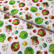 Microsuede Estampado Natal Grinch 2