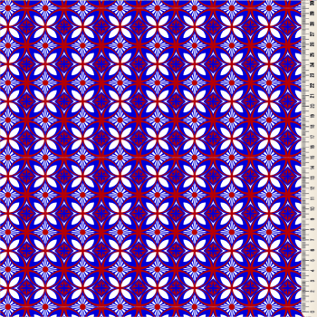 Oxford Digital | Geométrico Mosaico Azul