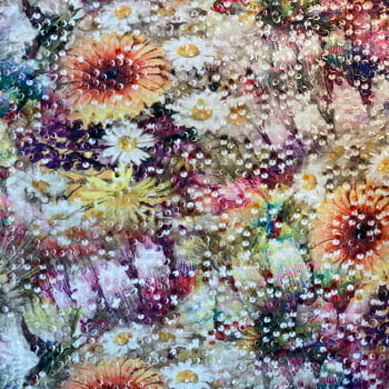 Paetê Multicolor | Floral