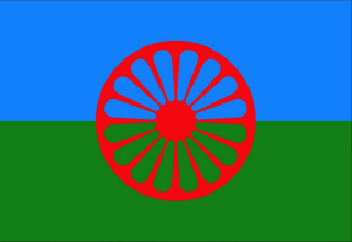 Bandeira Cigana Povo Rom