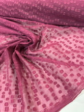 Crepe Vinho Bordo lurex Gold