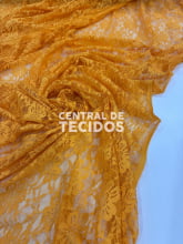 Renda Francesa Amarelo Forte PRO