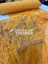 Renda Francesa Amarelo Forte PRO