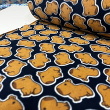 Microsoft Pettenati Estampado Capivara Preto