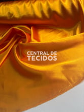 Shantung com elastano Amarelo ouro
