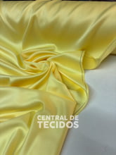 Crepe Amanda Liso Amarelinho