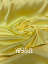 Crepe Amanda Liso Amarelinho