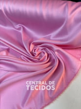 Crepe Amanda Liso Rosa Bebê