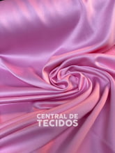 Crepe Amanda Liso Rosa Bebê