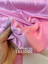 Crepe Amanda Liso Rosa Bebê