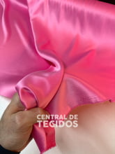 Crepe Amanda Liso Rosa Chiclete