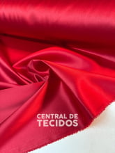Crepe Amanda Liso Vermelho Intenso