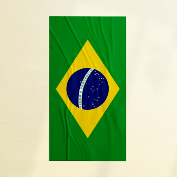 Toalha de banho Bandeira | Brasil