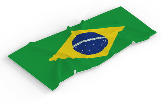 Toalha de banho Bandeira | Brasil