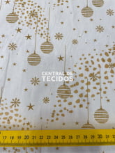 Tricoline Estampado Natal 14