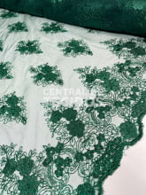 Tule Bordado Metálico GODESS 556 Verde