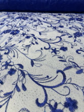 Tule Bordado Turim Royal