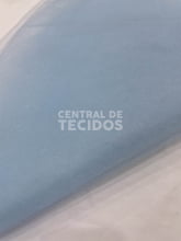 Tule Cristal Diamante 3,00m Azul Bebe