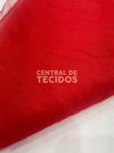 Tule Cristal Diamante 3,00m Vermelho