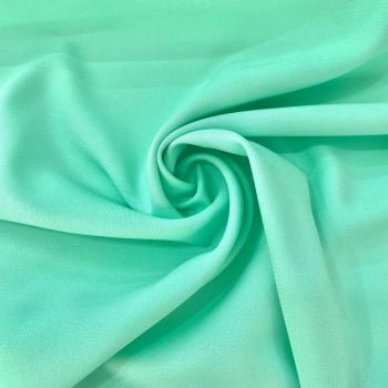 Gabardine Two Way com Elastano | Verde Tiffany