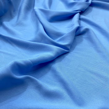 Viscose Rayon Twill | Azul Celeste