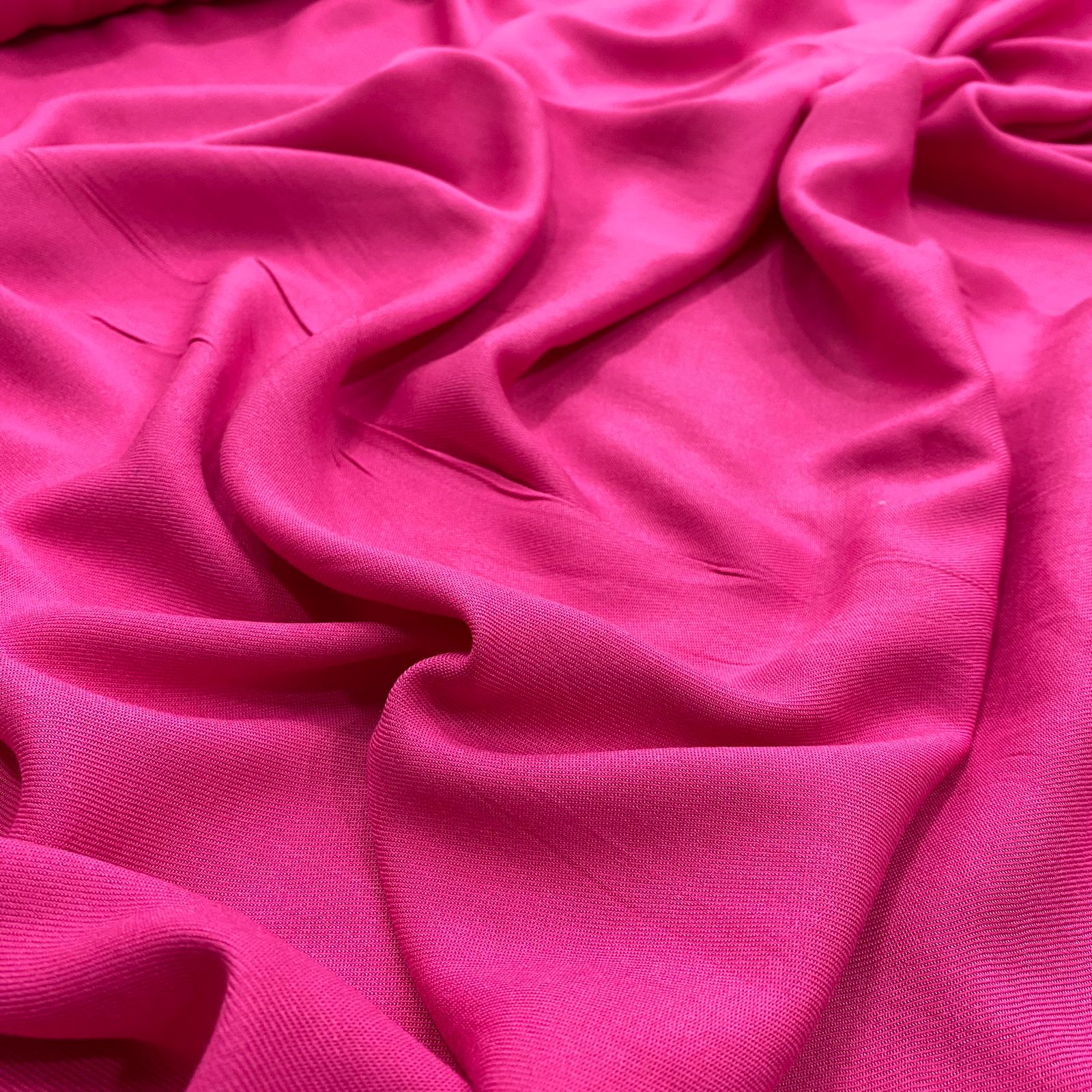 Tecido viscose rayon estampado xadrez marrom/pink