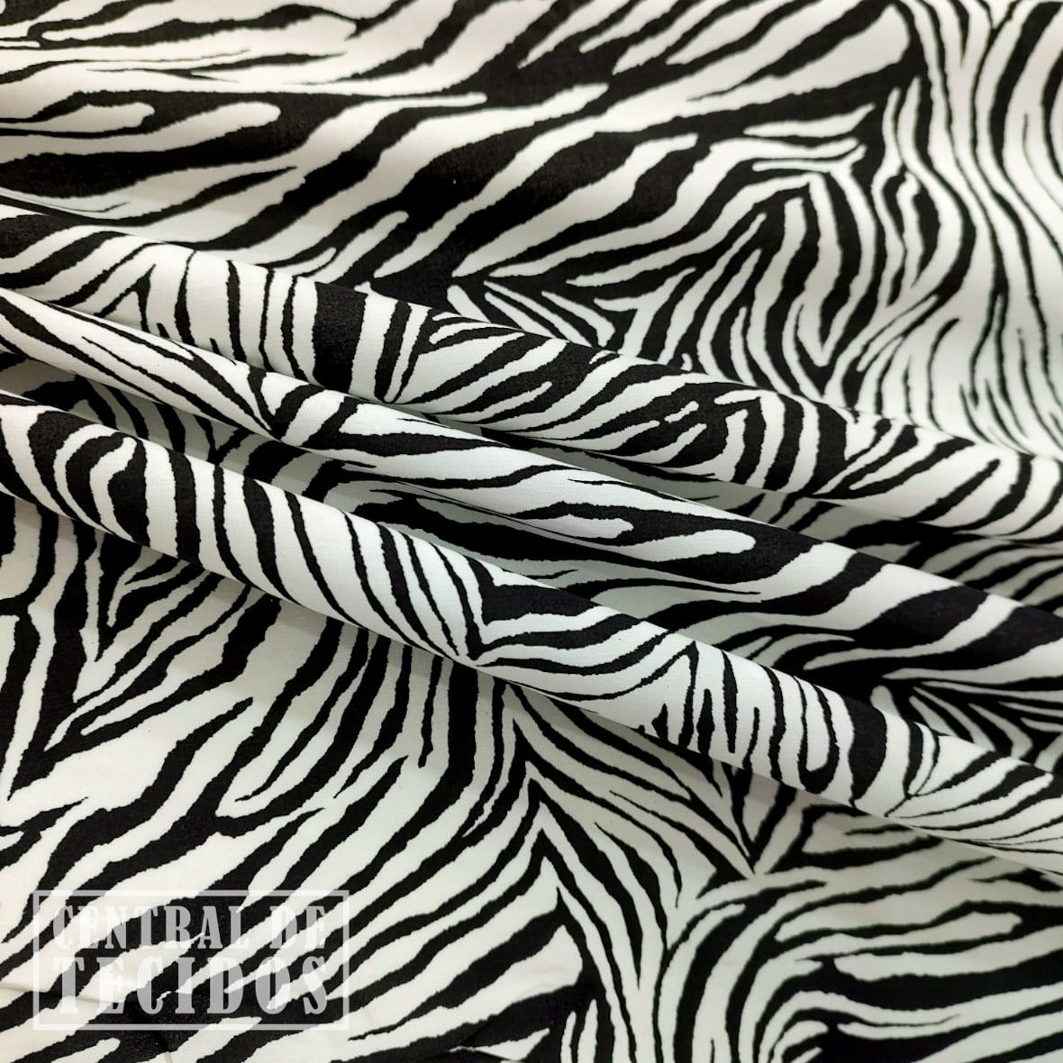 Viscose Bali Digital | Animal Print Zebra